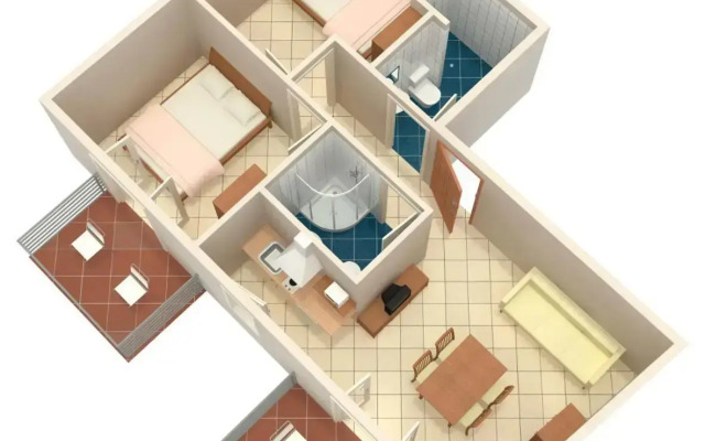 Apartment Gradac 6661a