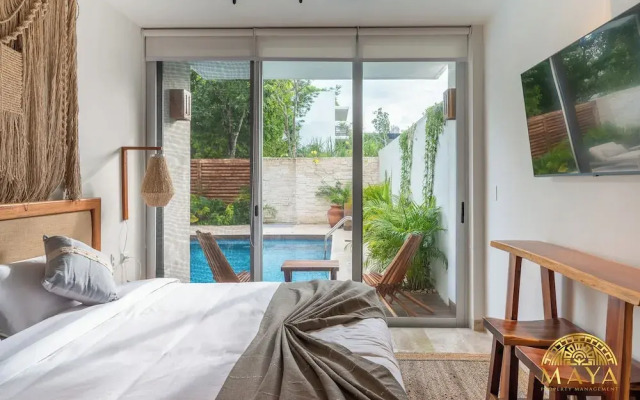 NHOA 101B 1BR Lux Pool access Aldea Zama