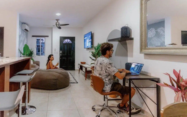 Relajante y céntrico Condo!