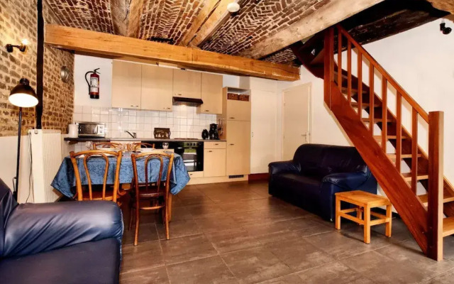 Nice Apartments in a Monumental Square Farm