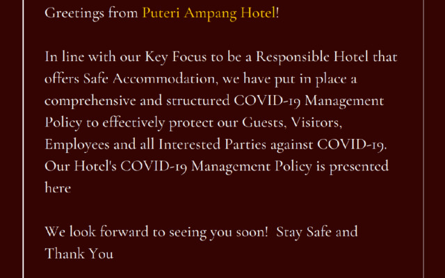 Puteri Ampang Hotel