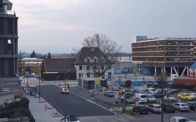 Apart 5 personnes, 1min Gare d'Annemasse, Genève 5km
