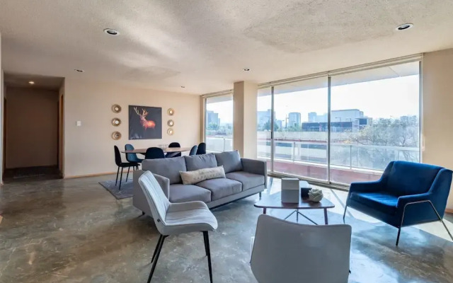 3BR Polanco Retreat - Parking- Laundry- Elevator