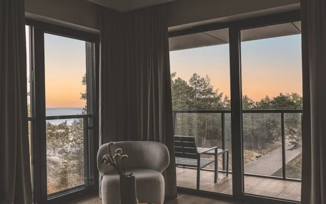 Sunrise Nowoczesny Apartament Widok na las i Morze