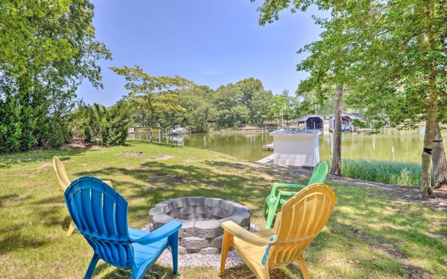 Waterfront Reedville Home w/ Private Dock!