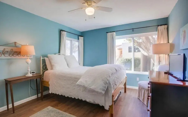 Coastal Chic Furnishings Condo Steps to Beach SBTC 128 by RedAwning