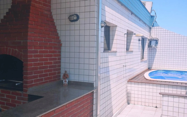 Apto Ubatuba Praia Grande - 4 quartos - piscina privativa