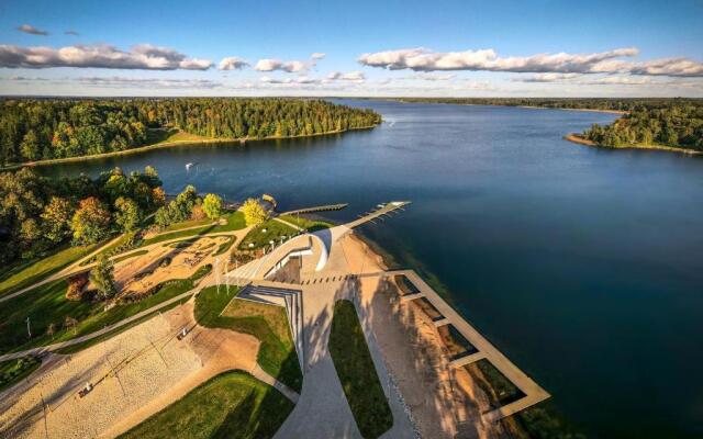 Lake Aluksne studio apartment