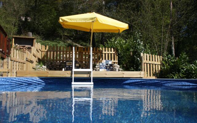 Pretty Chalet in Beaulieu France With Private Swimming Pool