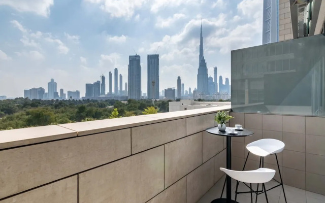 Silkhaus Cozy Studio In Difc Burj Khalifa View