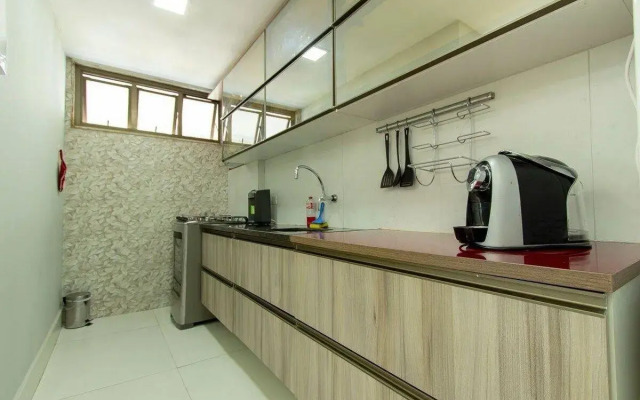 Flat Praia de Copacabana - Pé na Areia