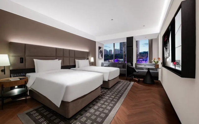 Hotel Guangzhou Panyu Chimelong Wanbo Sihai City – Guest Rooms – Guangzhou