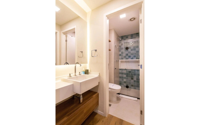 Apartamento novo, silencioso e com infraestrutura de lazer na Vila Madalena.