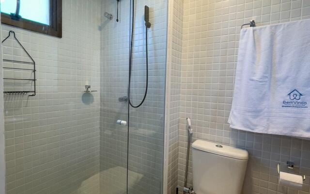 Apartamento com linda vista mar no Smart Barra 2