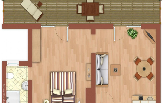 Rosenhof am See Ferienwohnung Alpenrose