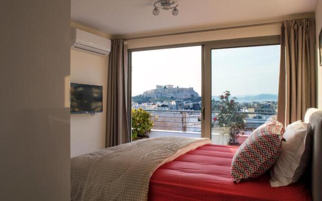 Acropolis View Rooftop Apartment Athens