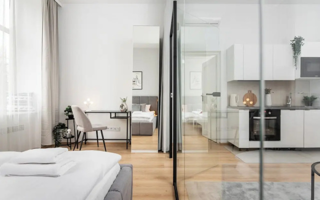 Modern  Apartments  by Upstairs