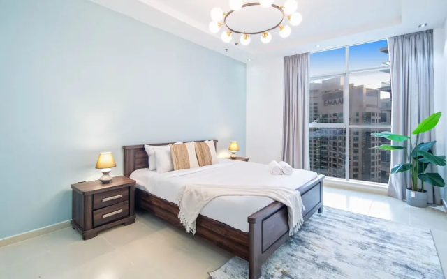 bnbme | SkyView Tower | 4 + Maids - Apartment in ดูไบ - Photo 3