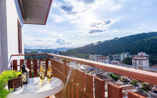 Apartamento aconchegante. Vista incrível
