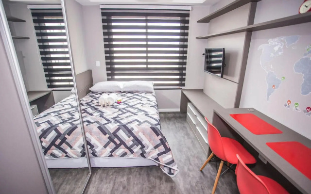 Studio Central próximo à Rua XV de Novembro - ALL1311