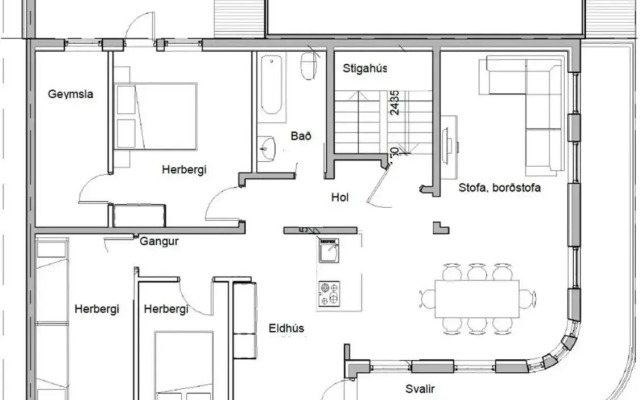 Lovely Penthouse downtown with 3 bedrooms