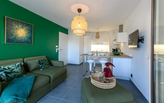 Stella Verde 3 - 2 rooms new with balcony & garage