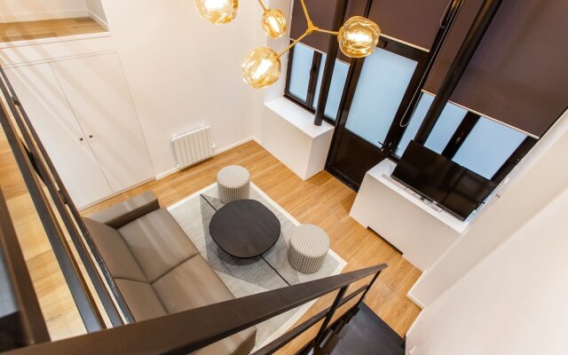 Luxury loft in paris