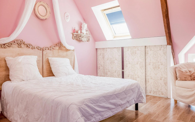 Atmospheric holiday home in Bréville-sur-Mer with terrace