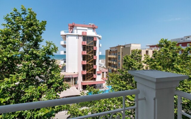 Homely Apartment in Rimini With Balcony