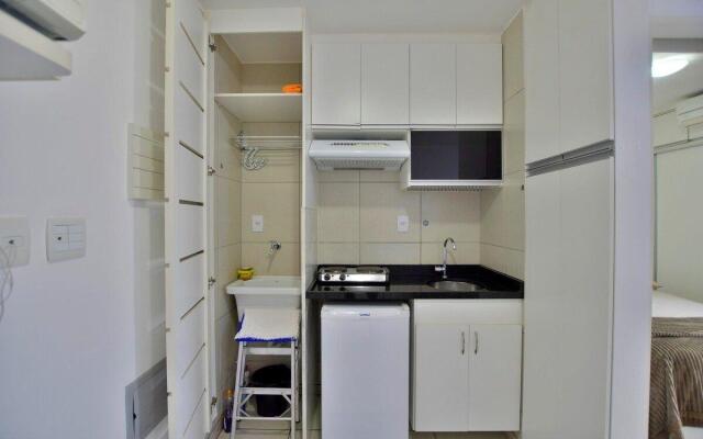 Estúdio calmo ao lado do parque