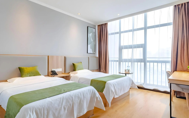 GreenTree Inn HeFei Shushan District West Changjiang Road Fengle Building Express Hotel – Guest Rooms – Hefei