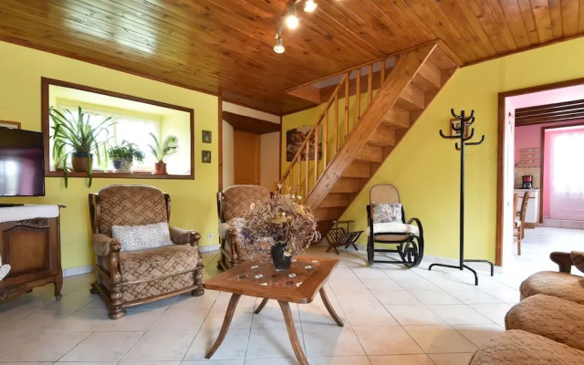 Cozy Holiday Home in Gourbesville France with Fireplace