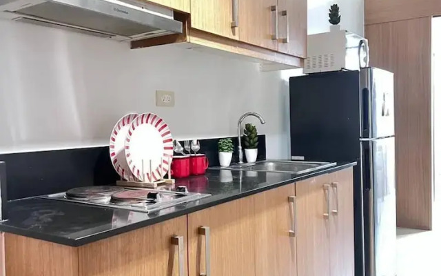 1 BR Shell Residences Facing amenities