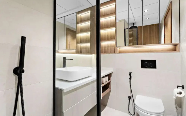 Charming Studio in Arjan With Pool and gym