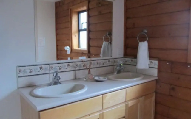 Beach Log Home