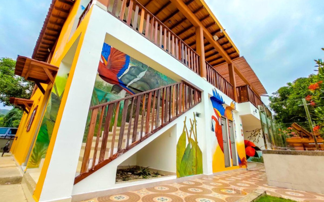 Senderos del Mar, Hotel con AC, Piscina, cerca de Tayrona