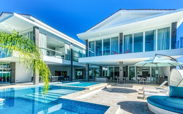 Cap Cana Villa for Rent Fantastic Modern New Oceanfront Villa