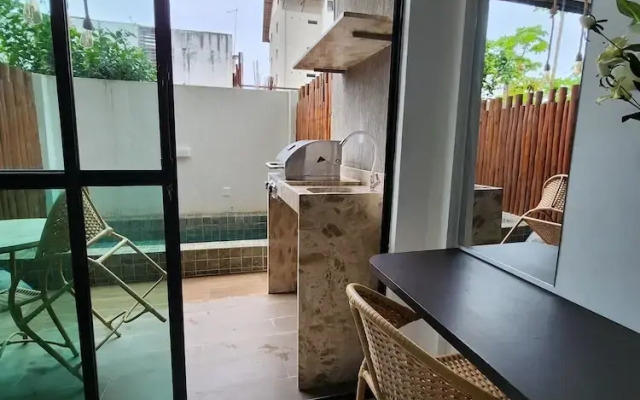 Flat Zero7 Villa del Porto com piscina