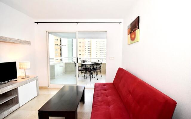 Apartment with One Bedroom in Benidorm, with Wonderful Sea View, Pool Access And Terrace - 700 M From the Beach