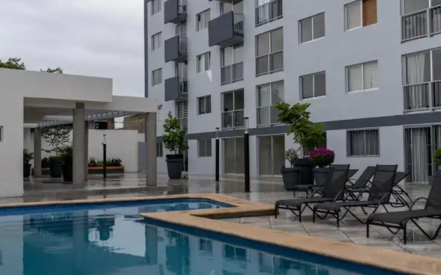 Departamento La Choza Central Pool in GDL downtown
