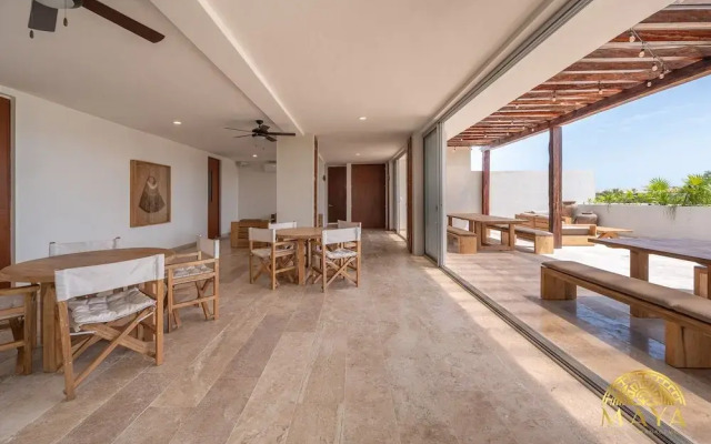 NHOA 108A Lux 2BR Condo Plunge Pool in Aldea Zama