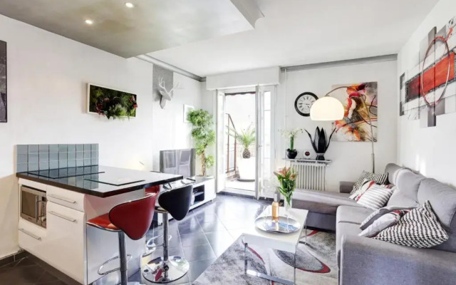 Le Mantega - F2 Moderne,Centre Ville, 2 Grandes Terrasses,Climatisation, Ascenseur