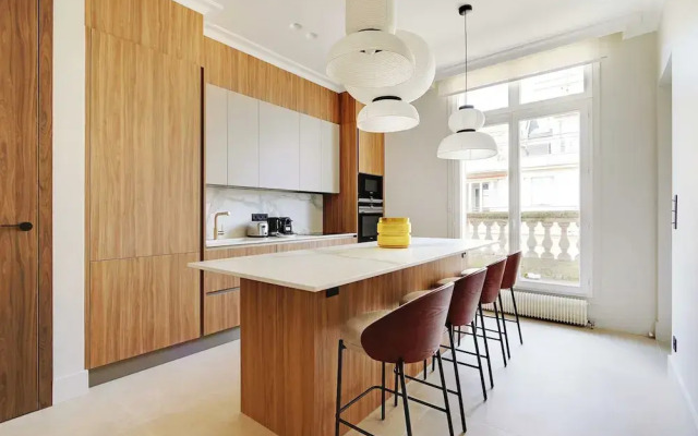 Luxury Apt With AC - 4bd/8p - Etoile/victor Hugo