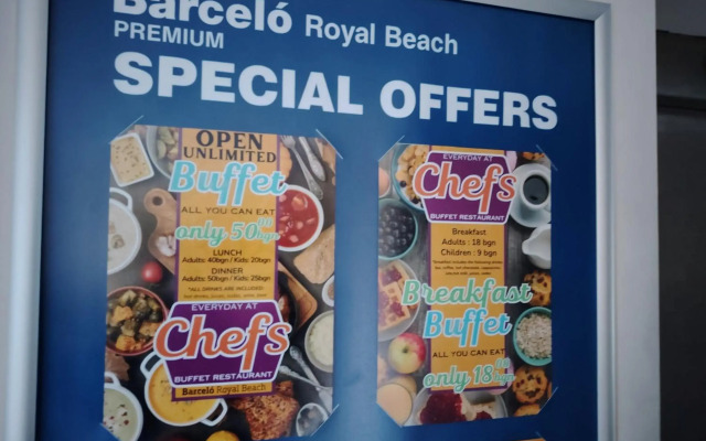 Barceló Royal Beach – All Inclusive
