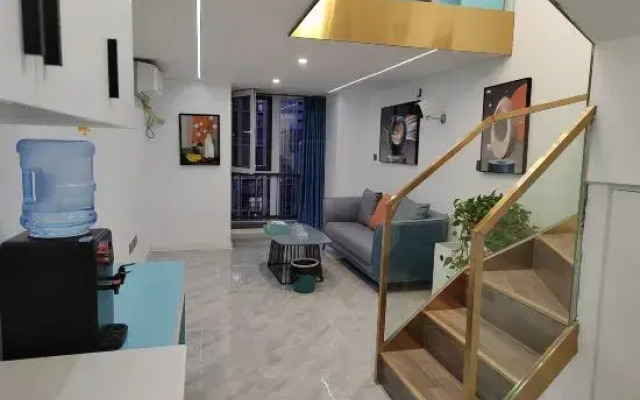 Yueyue Smart Apartment (Linyi China Resources Vientiane Hui Branch)