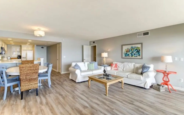 Beach Cottage Look Condo, Ocean View from Spacious Balcony by RedAwning