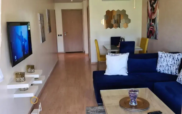 Appartement chic avec jardin a Prestigia Golf City