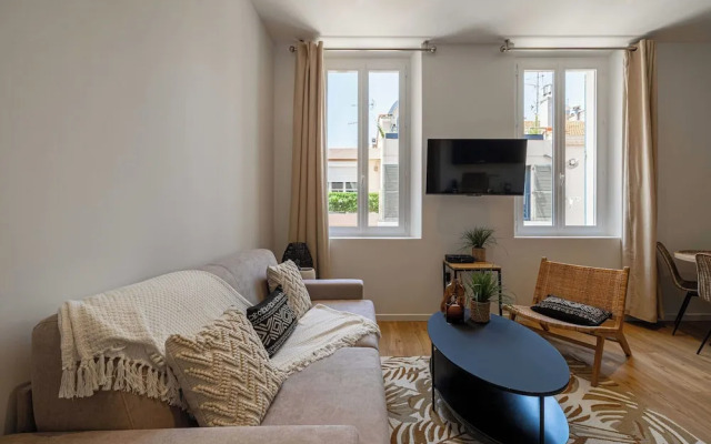 Nice Decorated Apartment - Near Croisette - 1br/4p