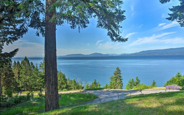 Bigfork Retreat Overlooking Flathead Lake