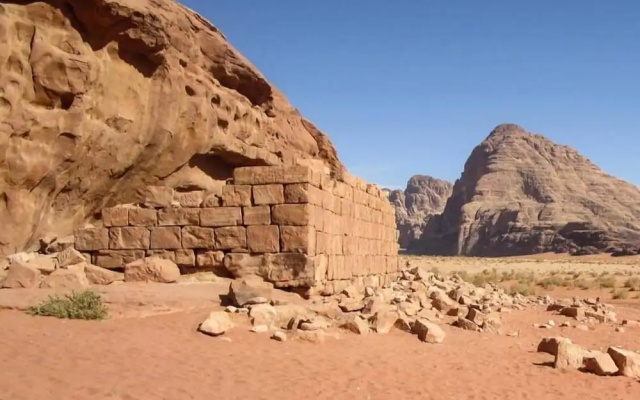 Wadi Rum Bedouins Sunset